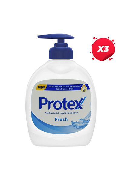 Protex X3 - PROTEX LIQUID SOAP 300ML FRESH