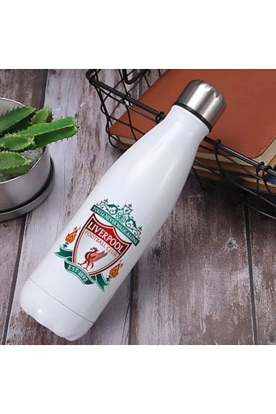Spoil Your Wall Liverpool Football Club | Merchandise Cola Shape Printed Sipper Sports Water Bottle