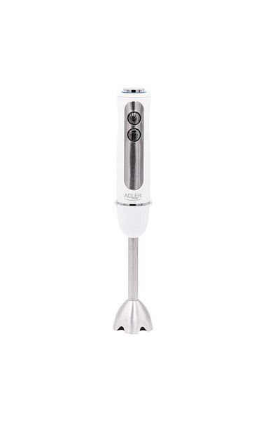 adler Blender de mana Adler AD4625W, 850W, 5 setari de viteza, functie turbo, lame din otel inoxidabil