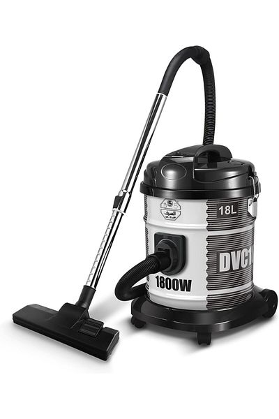 ALSAIF Al Saif Cylindrical Vacuum Cleaner, Size: 18 Liters, 1800W Power, Black Color