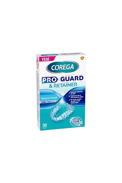 Corega Proguard and Retainer - Daily Cleanser 30 Tablets