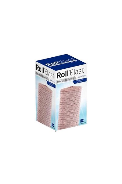 Roll ضمادة حقلية واقية من الأنسجة المرنة مقاس 8 سم × 3.5 م