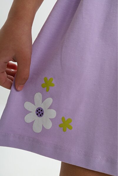 Toontoy Φόρεμα για κορίτσια Rabbit Flower με τύπωμα