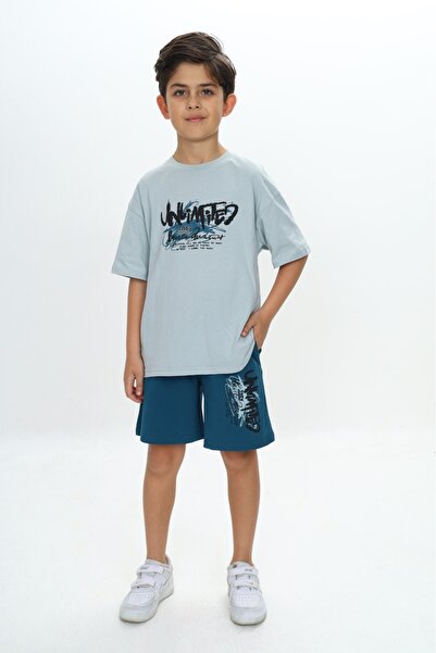 Toontoy Σετ σορτς Unlimited Yazgi με τύπωμα για αγόρια