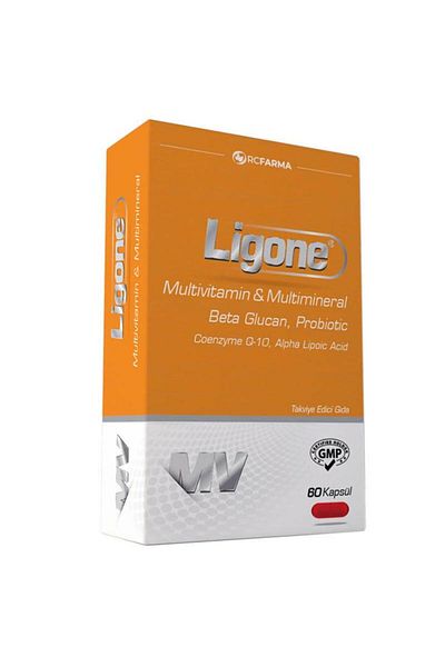 Rcfarma Ligone Beta Glucan Multivitamin 60 Capsules