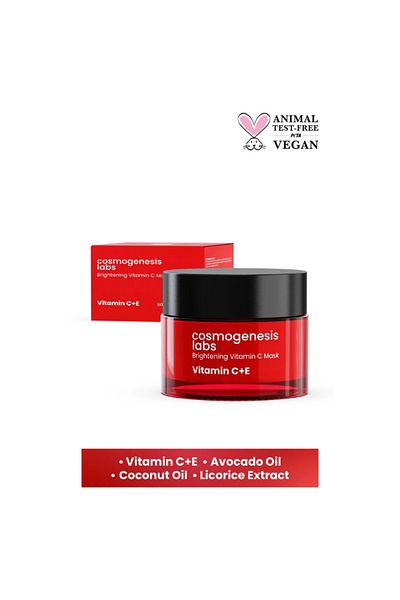Cosmogenesis Labs , قناع تفتيح البشرة بفيتامين C + E - 50 مل