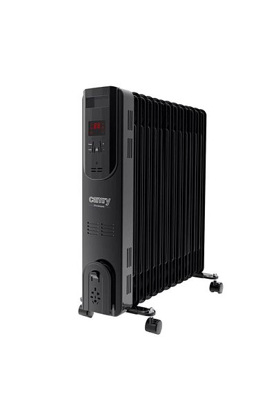 CAMRY Electric oil heater Camry CR 7814, 2500 W, 3 power levels, LED display, Remote control