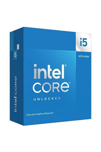 Intel Procesor Intel Core i5-14600KF, 2,6 GHz la 5,3 GHz turbo, 24 MB, socket LGA1700 (cutie)