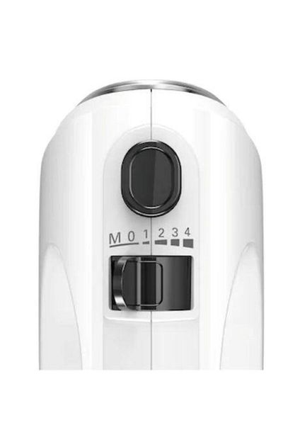 Bosch Mixer de mana Bosch CleverMix Spotlight MFQ25200, 500W, 4 viteze (Alb/Argintiu)
