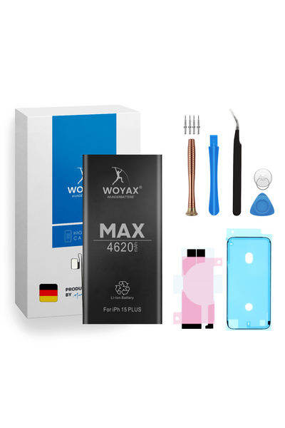 woyax iPhone 15 Plus Uyumlu Premium Batarya 4620 Mah Yüksek Kapasite