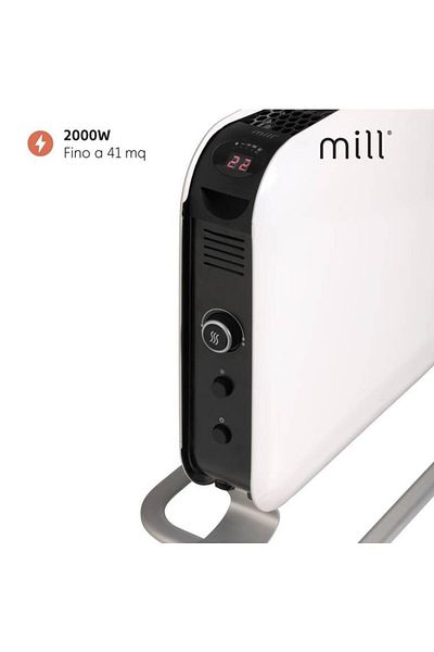 Mill Convector portabil cu convectie instantanee Mill, 2000W, LED