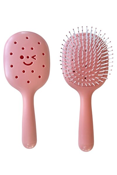 TAKIŞTIR Βούρτσα/χτένα για τα μαλλιά με ροζ χρώμα