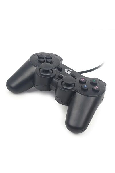 Gembird Set 2 Gamepad Gembird JPD-UDV2-01, Dual vibration, USB, pentru PC