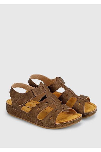 Eclipse Mink Women's Flat Sandals