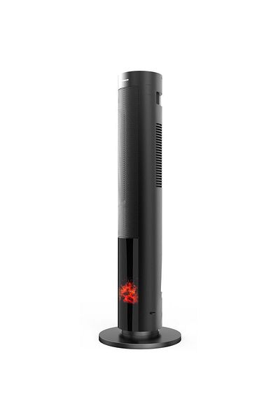 Heinner Radiator ceramic Heinner HCH-LD2000BK, 2000 W, Display LED, Control Touch, Telecomanda, Functie ECO