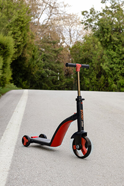 POZART Boony Scooter Bisiklete Dönüşebilir 2-8 Yaş Arası Uygun 50kilo Kapasite