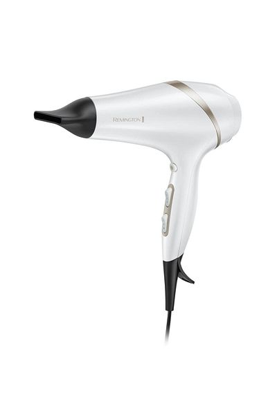 Remington Remington Hydraluxe AC8901 Hair Dryer, 2300 W, Hydracare, AC Motor, Ionization, White/Beige