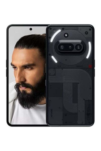 NOTHING هاتف 3a 5G ثنائي الشريحة أسود | 12 جيجابايت RAM 256 جيجابايت