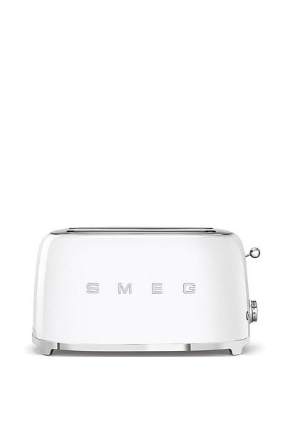 SMEG Prajitor de paine Smeg TSF02WHEU, 1500W, 6 trepte (Alb)