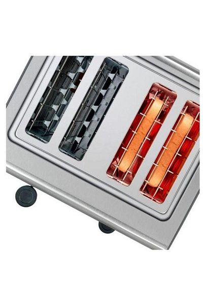 Bosch Bosch TAT7S45 Toaster, 1800 W, 4 slices of bread, variable browning control (Gray)