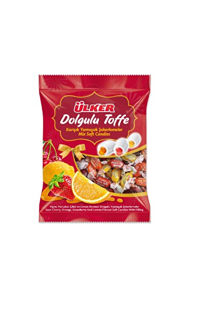 Ülker Karışık Meyveli Dolgulu Toffe 350 gr X6 Adet