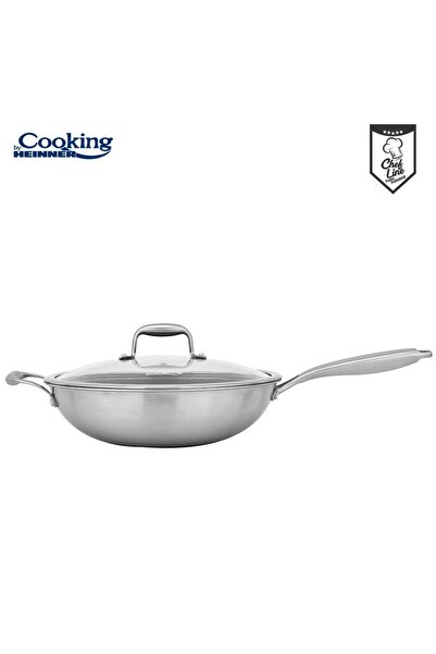 Heinner Heinner Wok Pánev HR-MRK-28W, 30x8,5 cm, TITANIUM3