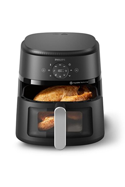 Philips Friteuza cu aer cald Philips NA231/00, 6.2 l, 13 programe, 1700 W, Timer 60 minute