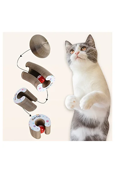 Pribor Cat Scratch Ball Accordion Cat Toy