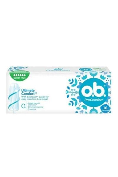 o.b. O.B Pro Comfort Super Plus - مقاس 16 ممتص الصدمات