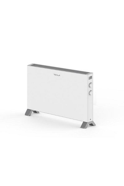 TESLA Convector electric Tesla PC302W, 2000 W, 3 trepte de putere, pentru incaperi pana la 25 mp (Alb)