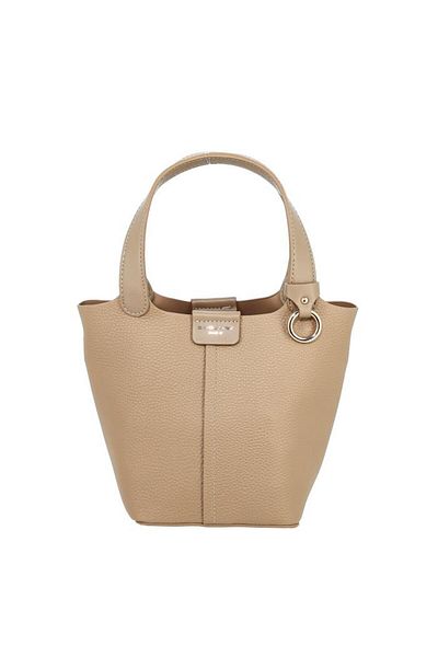David Jones Camel women's strap handbag