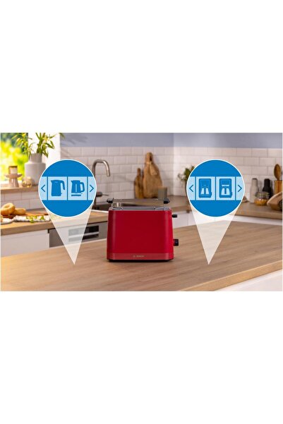 Bosch Bosch TAT3M124 compact toaster, defrost and reheat settings