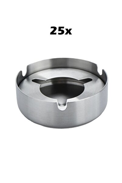 Falconetti 25 Τεμάχια Ατσάλινο 8 εκ. Ταμπάκι Στρογγυλό Ταμπάκι Καφέ Εστιατόρι...
