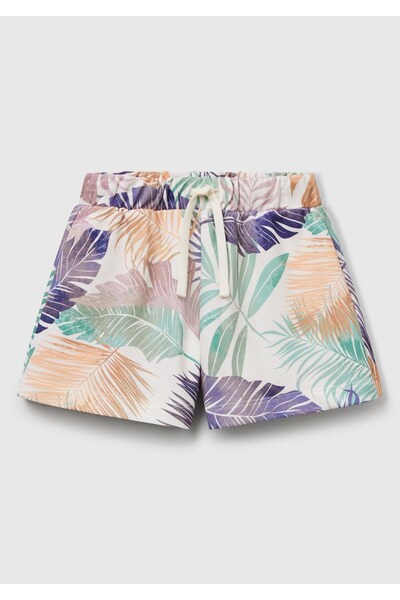 Benetton Girl's g Patterned Shorts