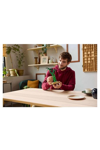 LEGO ®   Botanicals Luck Bambu 10344 – Növénykészítő készlet természetbarát felnőtteknek (325 darab)