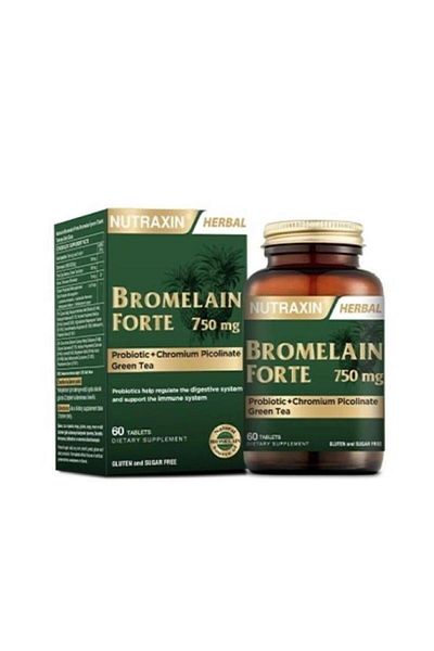 Nutraxin Bromelain Force 60 Tablets