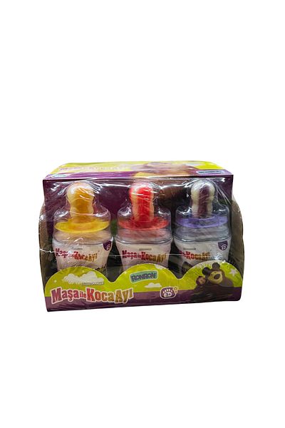 Best Masha and the Bear Batir Yala Lollipop 32Gr 12 Pcs