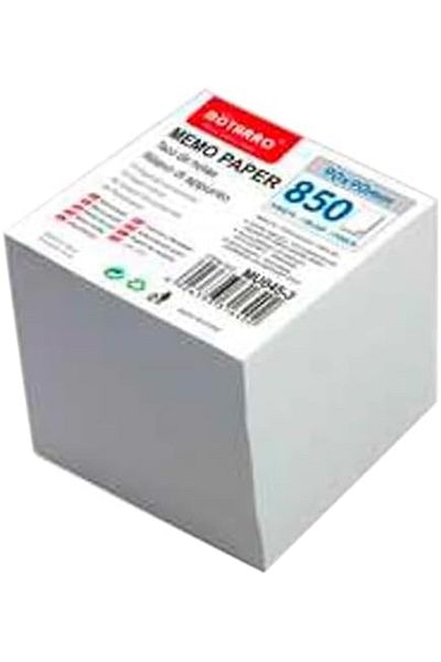 MOTARRO Memo Paper 90x90mm White Sticky Notes for Office School & Home Use Quick Notes & Reminder(850 Sheet)