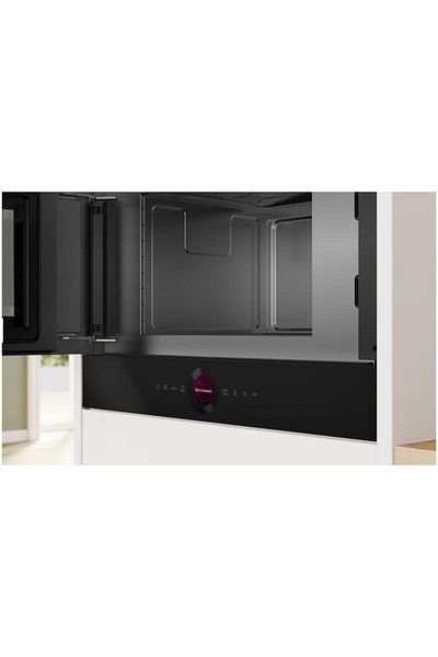 Bosch Bosch Series 8 BFL7221B1 Built-in Microwave Oven, 21 l, 900 W, Hydrolytic Self-Cleaning