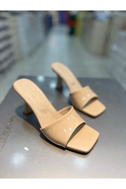 Alphus Κομψές γυναικείες παντόφλες με λεπτό τακούνι Serrace