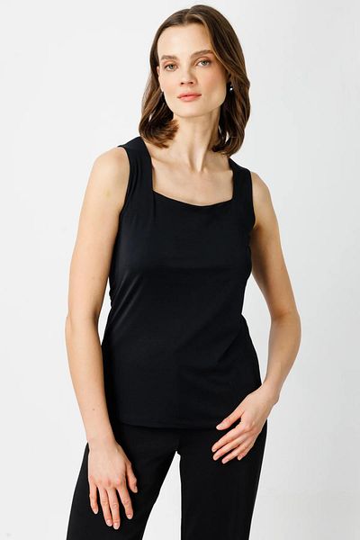 ON Fashi Square Collar Meriva Tank Top