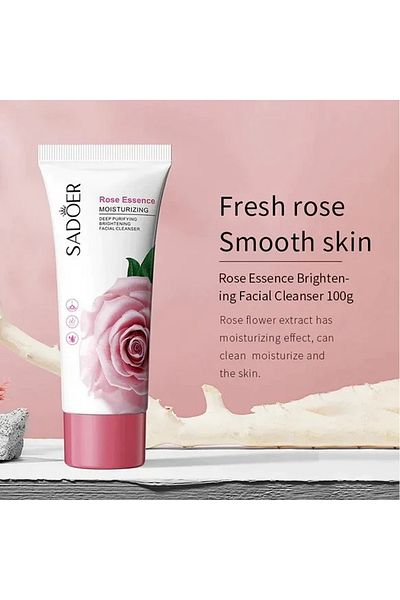 SADOER Foaming Wash With Rose Extract To Moisturize And Soften Skin 100g