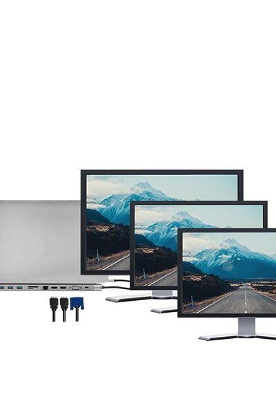 LogiLink Docking Station Logilink UA0373, conectare PC USB 3.1, PD 3.0 pana la 100W (Argintiu)