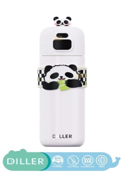 DILLER دورق D9240 من الفولاذ المقاوم للصدأ بسعة 480 مل