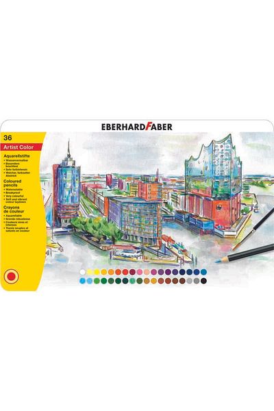 Eberhard Faber Artist Color Watercolor Pencil 36 Colors