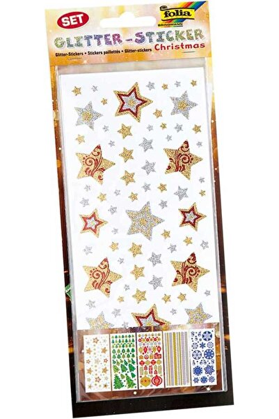 Folia Autocolant cu sclipici în relief de Anul Nou