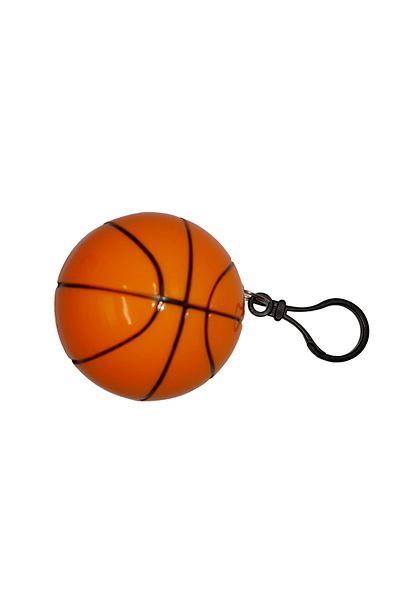 Depox Raincoat, Basketball Poncho, One Size, Plastic, Orange