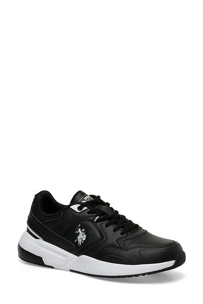 U.S. Polo Assn. POKER 4FX Men's Black Sneakers