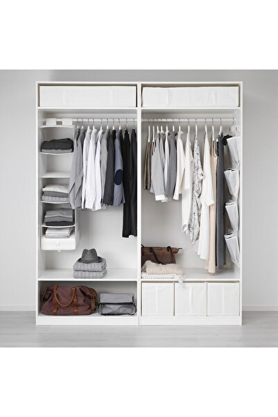 IKEA Skubb Storage Box White 31x55x33 Cm – Foldable, Durable, Recycled Polyester Organizer