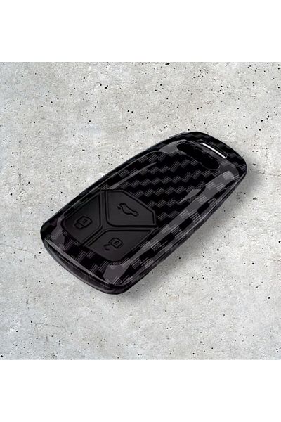 ŞENYILDIZ AKSESUAR Audi A6 A5 Q7 S4 S5 S7 A4 B9 A41 4m 8W Q5 Tt Tts Rs 8S Carbon Key Protection Case